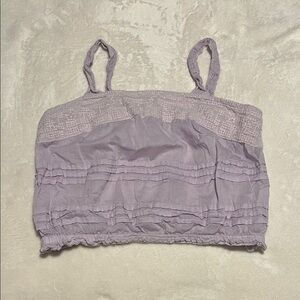 Aeropostale Lavender Crop Top